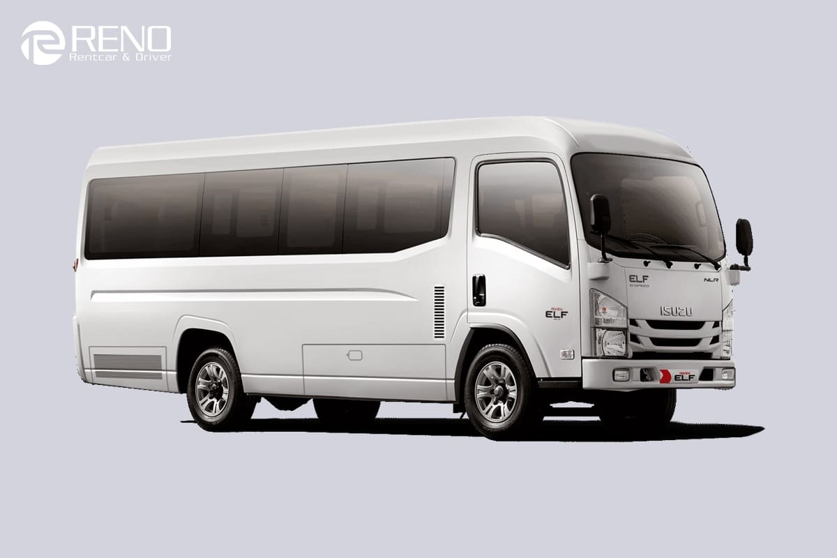 Rental Isuzu Elf Long - Reno Rental Mobil Murah Padang